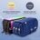 Astuccio Triplo Milan Eco Milan - 3 Cerniere e Materiale Scolastico Incluso. Sunset