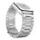 Correia Just in Case para Apple Watch 40/41/42mm em aço inoxidável prateado