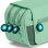 Estuche Portatodo Triple Grafoplás Bits and Bobs Mint Soft