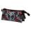 Estuche escolar portatodo triple Spiderman Karactermania multicolor