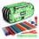 Astuccio Triplo Milan Tandem con Materiale Scolastico Incluso