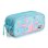 Estuche escolar Karactermania Oh My Pop! Ice Flamingo Triple Portatodo Turquesa