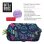 Estuche Portatodo Triple Grafoplás Bits and Bobs Design Beach