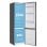 Frigorífico Americano Infiniton FGC-343C20XEN Total No Frost 178cm 326L E Inox
