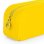 Astuccio Scolastico in Silicone Vital Colors Tocco Morbido Giallo