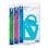 Set di geometria Staedtler ambidestro colore neon blu