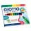 Astuccio 12 Pennarelli Maxi-turbo Giotto Lavabili Con Blocco Punta