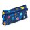 Estuche Portatodo Plano Grafoplas Bits Bobs Design 2 Cremalleras 23x10 cm