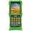 Hülle Mobilis für Zebra MC9400-MC9450, Silikon, Grün, Stoß- und Kratzfest