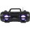 Radio CD Reflexion CDR900BT 2x RMS Bluetooth CD MP3 Draagbaar Zwart Oranje