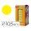 Gomets Autoadhesivos Circulares Amarillo 10.5mm Apli Rollo 5192 Unidades