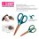 Forbici I-sharp Craft Sdi 0927c Acciaio Inossidabile 17.5 cm Verde
