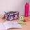 Estuche Escolar Triple Milan Aliens Pack Escolar Completo 40 Piezas