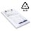 Supporto Documenti Office Box Alluminio A4 con Molletta
