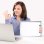 Supporto Documenti Office Box Alluminio A4 con Molletta