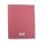 Cartella ad anelli Officebox North Glace A4 con tasca interna Coral