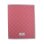 Cartella ad anelli Officebox North Glace A4 con tasca interna Coral