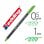 Pennarello a Fibra Edding 1200 Punta Tonda 0.5 mm Verde Chiaro
