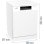 Lavavajillas Gorenje GS642E90W 13 Servicios E Blanco con Touch y Acero Inoxidable