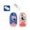 Goma y sacapuntas Milan Peacock Compact Azul-rosa