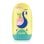 Goma y sacapuntas Milan Peacock Compact Azul-rosa