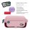 Estuche Triple ColePack BitsBobs Grafoplás Rosa Soft con Material Escolar