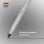 Penna Bic Cristal Re'new Nera con 2 ricariche, corpo metallico