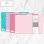 Base per scrivania Officebox North Glace Rosa 45x30 cm