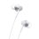 Auriculares Baseus ENCOK HZ11 com cabo 3,5 mm para chamadas e desporto brancos