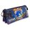 Estojo Escolar Triplo Portatodo Karactermania Sonic 2 Cremalheiras Azul