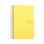 Quaderno Spirale A4 Liderpapel 80 pagine 90gr Giallo