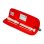 Portaflautas Grafoplás Bits&bobs Rojo con Cremallera y Cinta
