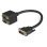 Cavo Splitter DVI-D StarTech.com 2 Porte 30 cm Nero