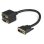 Cavo Splitter DVI-D StarTech.com 2 Porte 30 cm Nero