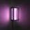 Aplique mural exterior Philips Hue White and Color ambiance Impress Bluetooth Zigbee Negro