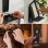 Aplique mural exterior Philips Hue White and Color ambiance Impress Bluetooth Zigbee Negro