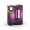 Aplique mural exterior Philips Hue White and Color ambiance Impress Bluetooth Zigbee Negro