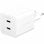 Carregador PanzerGlass Turbo 45W 2x USB-C Branco