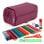 Astuccio Triplo Colepack Eco Officebox Viola con Materiale Scolastico Incluso