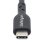 Cabo USB-C para USB-C StarTech.com USB2CC2MNC 2 m 60W PD 3A USB 2.0 Preto