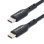 Cabo USB-C para USB-C StarTech.com USB2CC2MNC 2 m 60W PD 3A USB 2.0 Preto