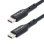 Cabo USB-C para USB-C StarTech.com USB2CC2MNC 2 m 60W PD 3A USB 2.0 Preto