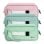 Estuche Triple ColePack BitsBobs con Material Escolar Incluido Rosa