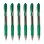 Penna Pilot G-2 0.7 mm Verde Set di 6