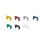 Netzwerkkabel Lanview CAT6A U/FTP Slim 0,25m Schwarz