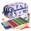 Estuche Escolar Triple Design ColePack Grafoplás con 40 Utensilios Incluidos, compacto