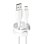 Cable USB PanzerGlass empower Racing 60W USB-A a USB-C 1.2M Blanco