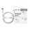 Cable USB PanzerGlass empower Racing 60W USB-A a USB-C 1.2M Blanco