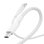 Cable USB PanzerGlass empower Racing 60W USB-A a USB-C 1.2M Blanco