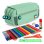 Estuche Escolar Triple con Material Incluido Grafoplás BitsBobs Mint Soft